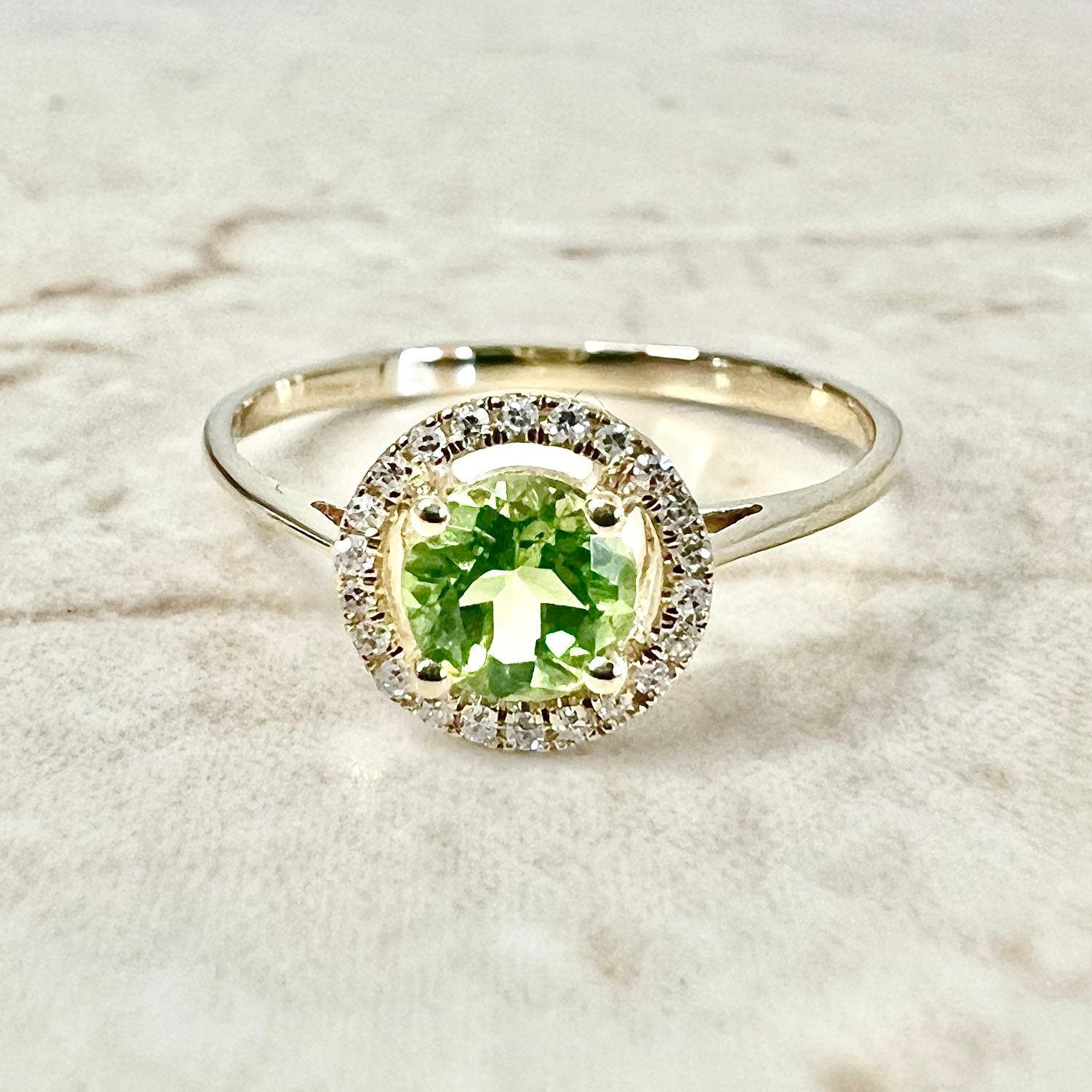 Sterling Silver August Birthstone Halo Fashion Ring - Finger | Corinth  Jewelers | Corinth, MS